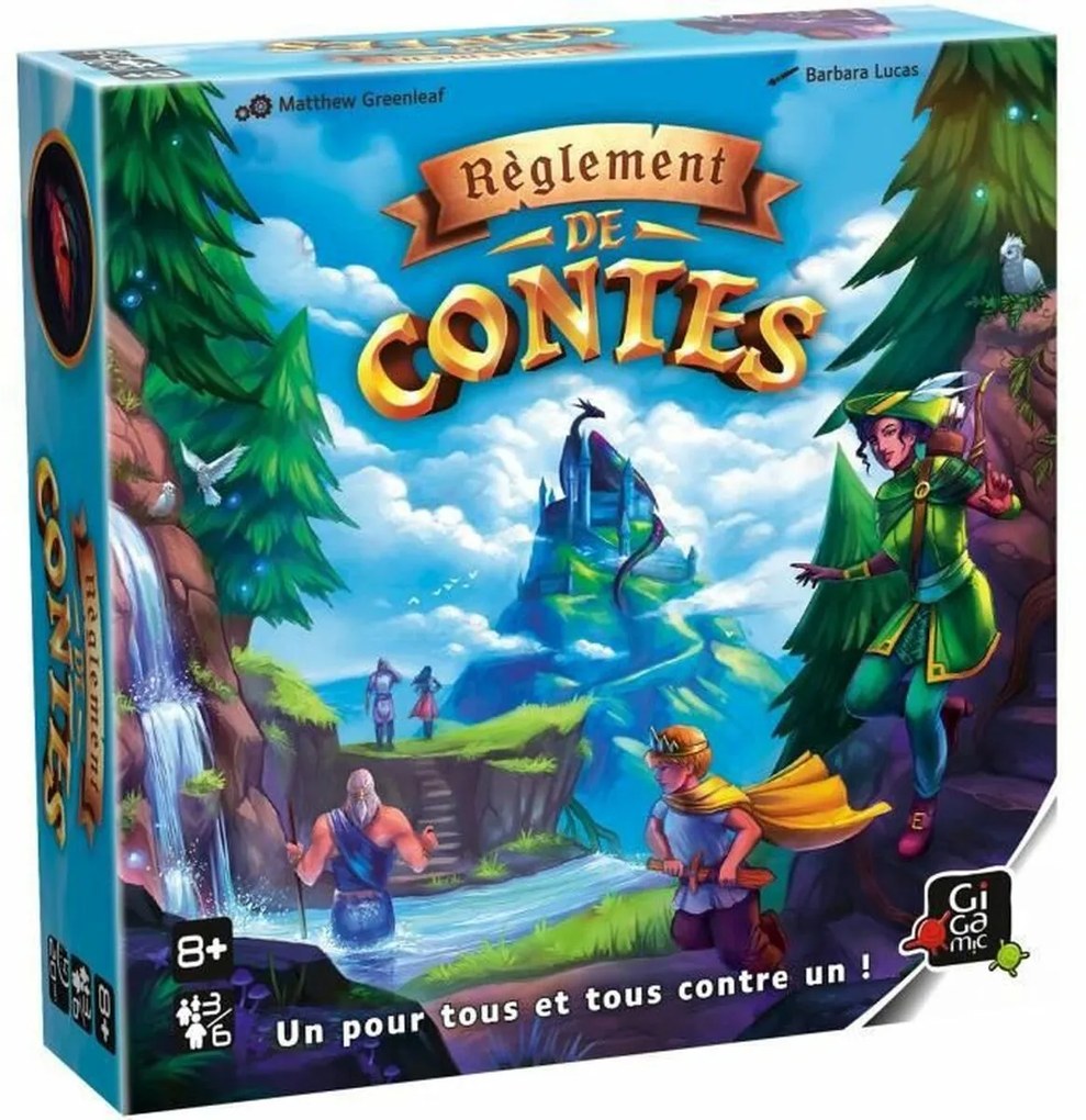 Jogo de Mesa Gigamic Reglement de Contes (fr)