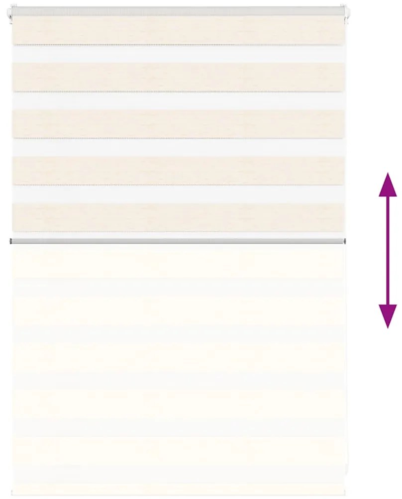 Cortina de zebra 105x100 cm largura do tecido 100,9cm poliéster