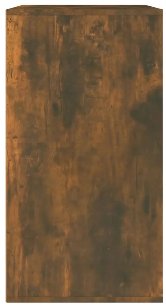 Armário de cosmética 80x40x75 cm madeira carvalho fumado