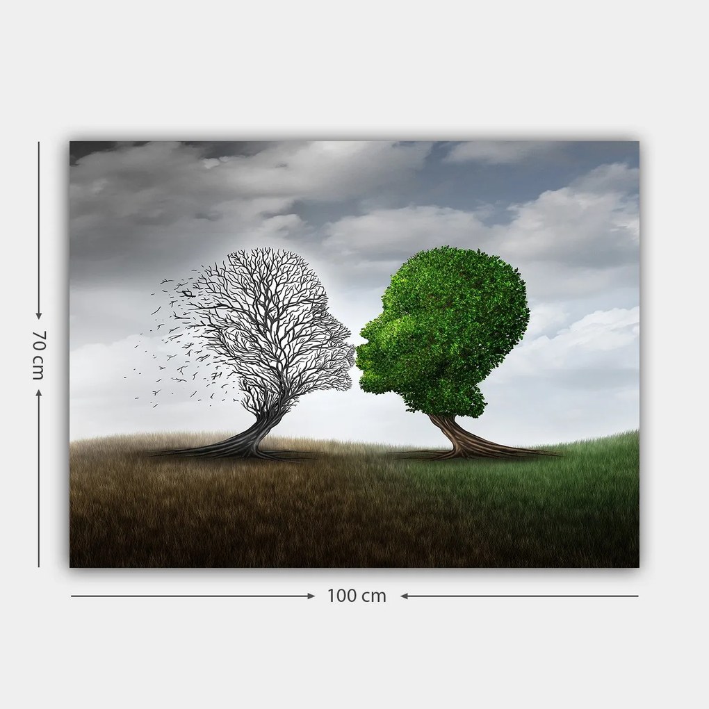 Pintura Decorativa em Tela 547593979_70100 – Multicolor – 70 x 100 cm