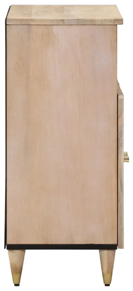 Móvel de apoio 60x33x75 cm madeira de mangueira maciça