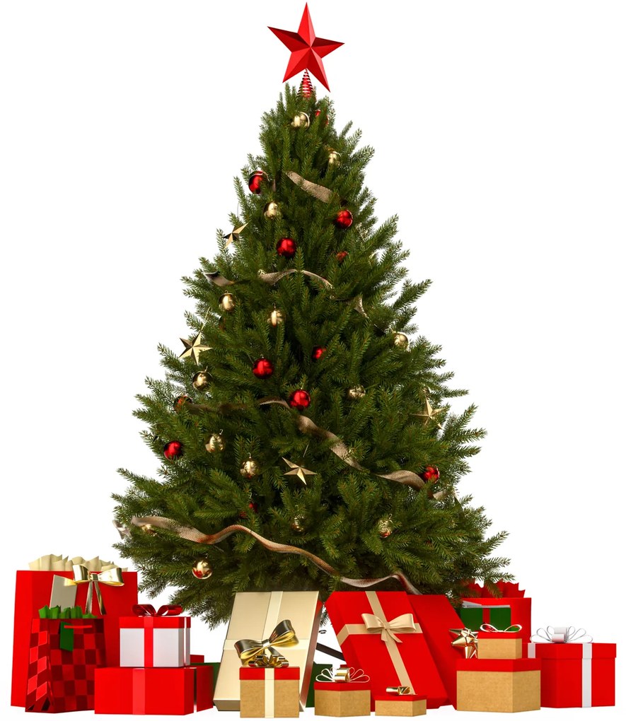 Árvore de Natal artificial com suporte 180 cm (613 pontas) Verde