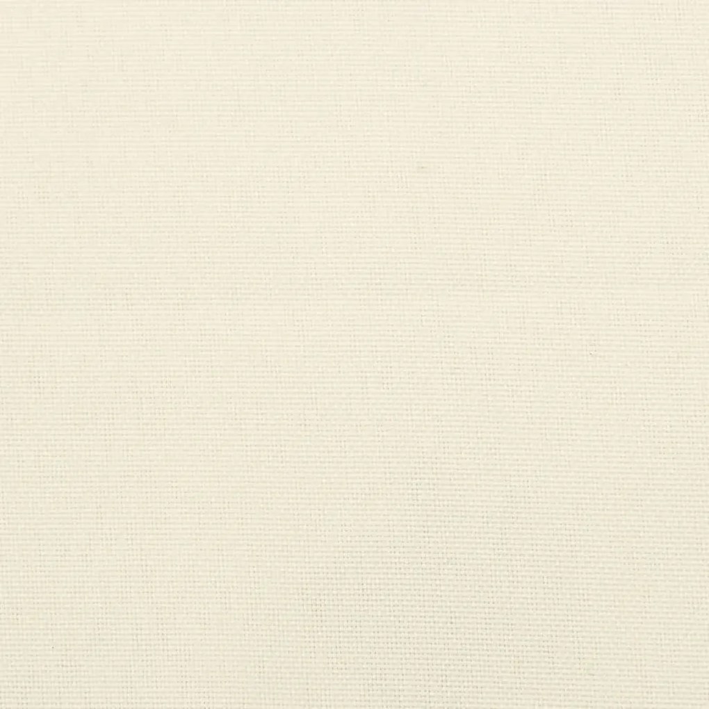 Almofadão para paletes 58x58x10 cm tecido creme