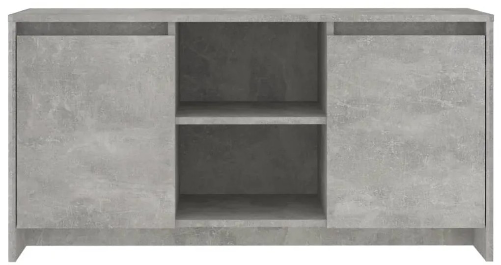 Móvel de TV 102x37,5x52,5 cm derivados de madeira cinza cimento