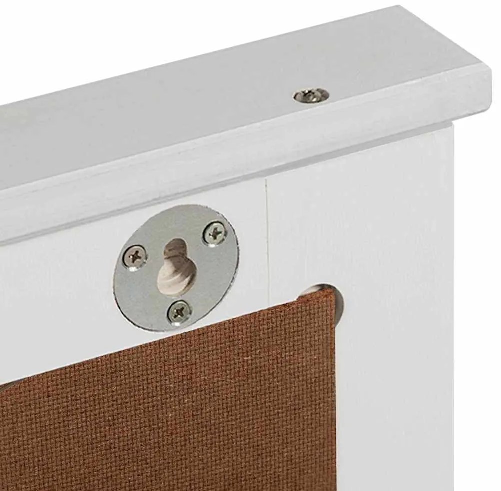 Conjunto de Móveis para Banheiro 3 pcs Castanho 37 x 34 x 80 cm