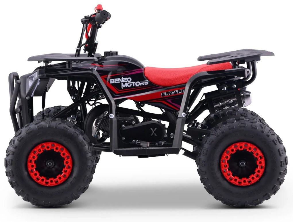 Moto 4 gasolina para Crianças Motors Quad Escape 49cc Vermelha