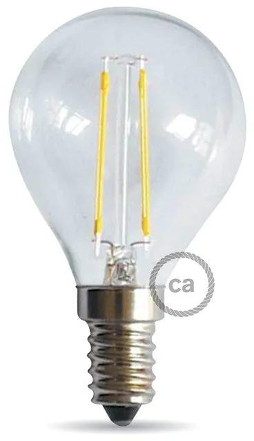 Light bulb filament Led Sphere 4W E14 Clear