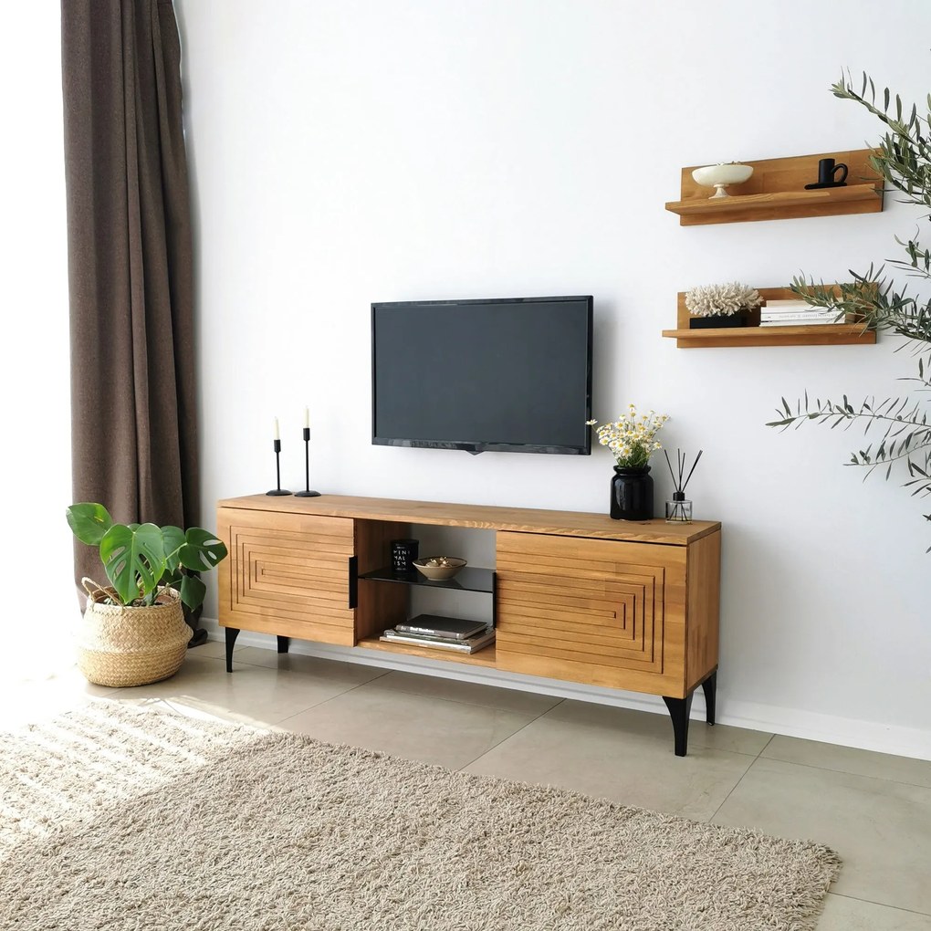 Móvel de TV Joanne – Carvalho – 150x40x30 cm