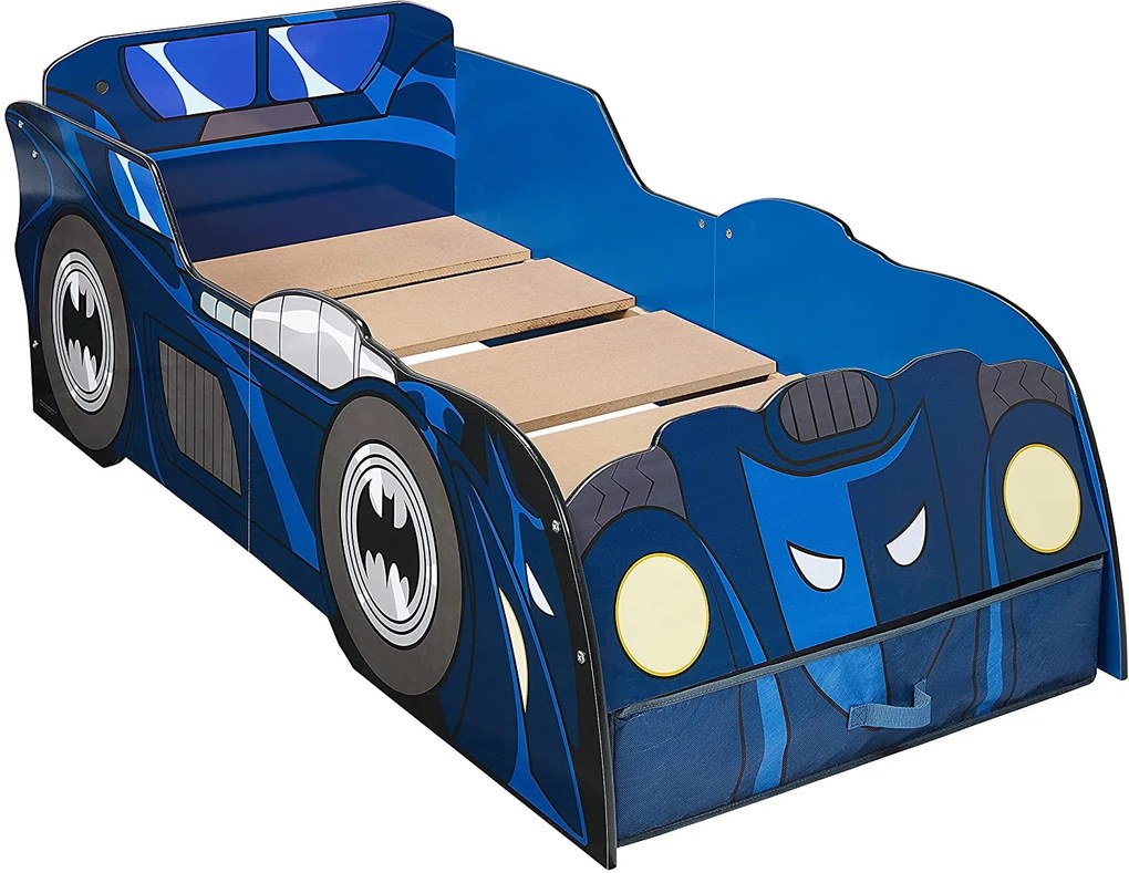 CAMA CRIANÇA BATMAN 158 (L) x 73 (L) x 54 (A) cm AZUL