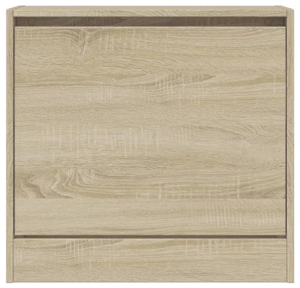 Sapateira 60x21x57 cm derivados de madeira carvalho sonoma