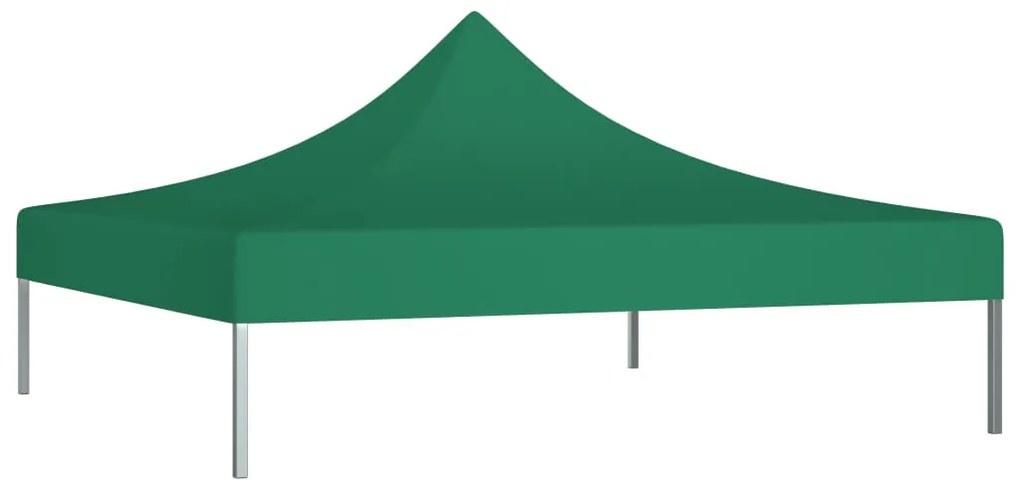 Teto para tenda de festas 2x2 m 270 g/m² verde
