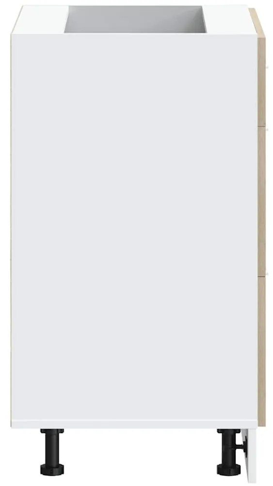 Armário base de cozinha “Lyon” carvalho sonoma