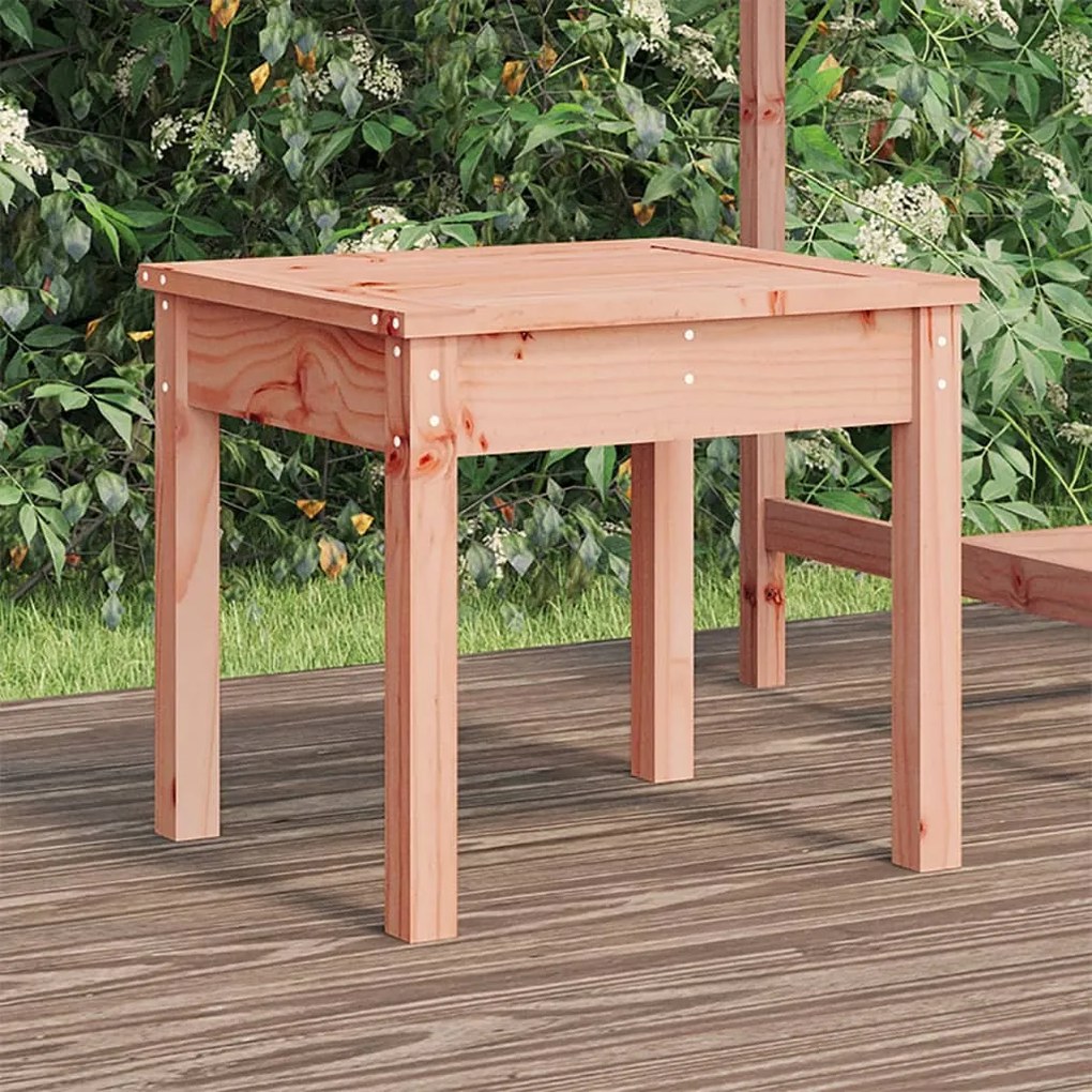 vidaXL Banco de jardim 50x44x45 cm madeira de douglas maciça