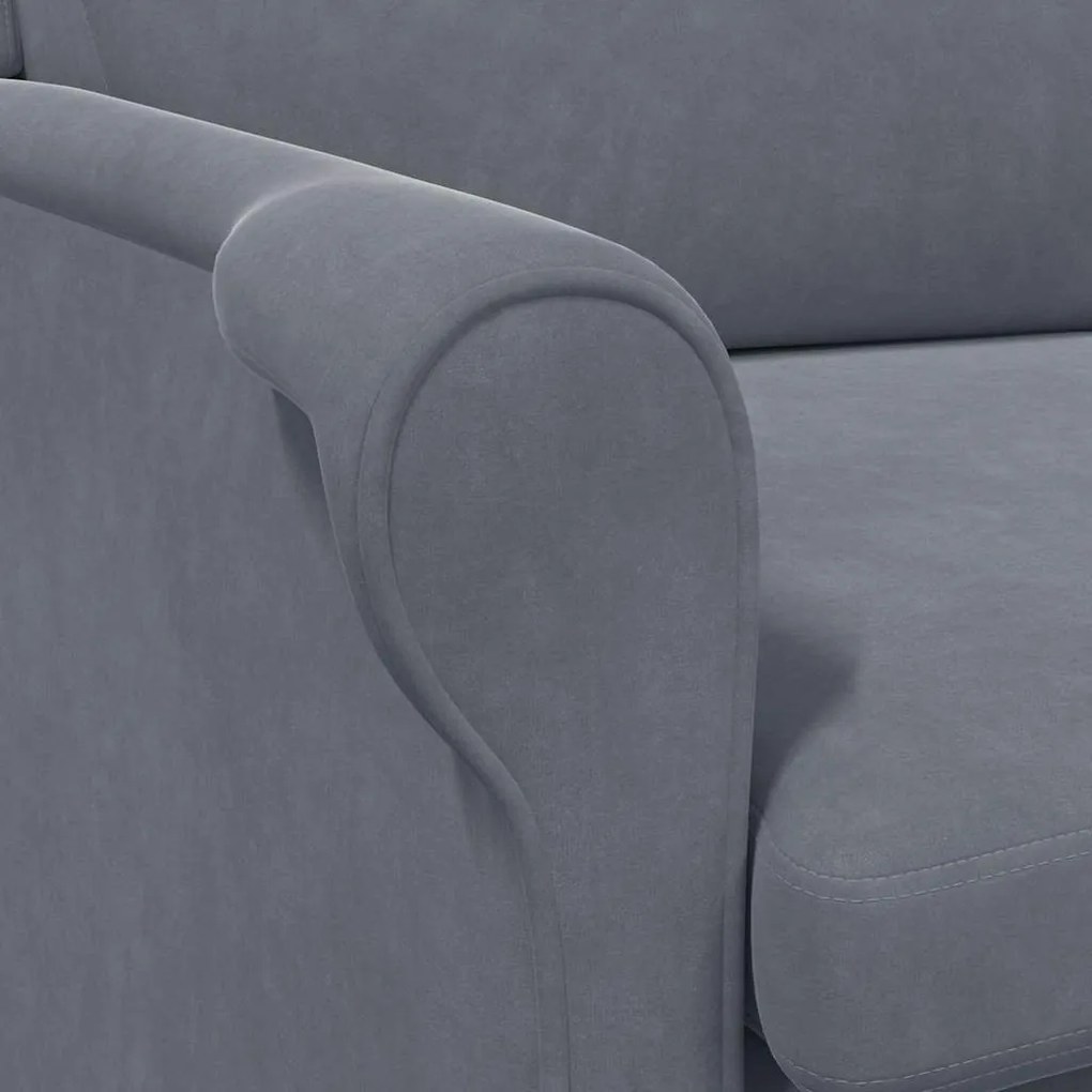 Poltrona Cinza Escura Cinzento escuro Standard