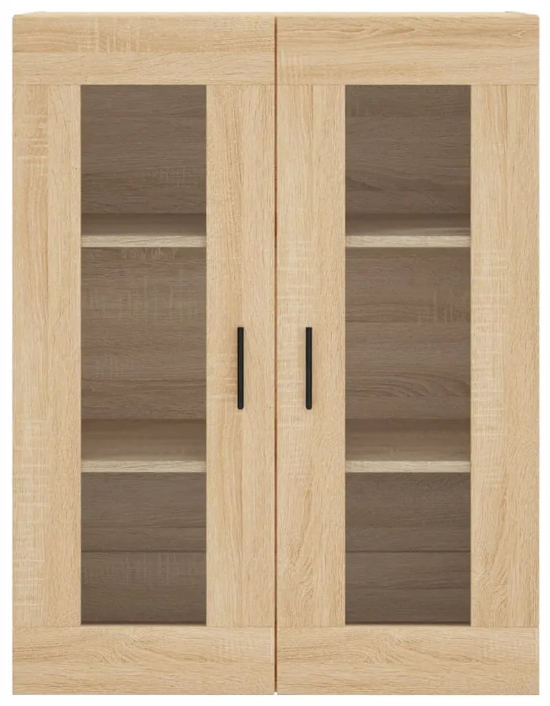 Armário alto 69,5x34x180 cm derivados de madeira cor sonoma