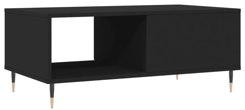 Mesa de centro 90x50x36,5 cm derivados de madeira preto