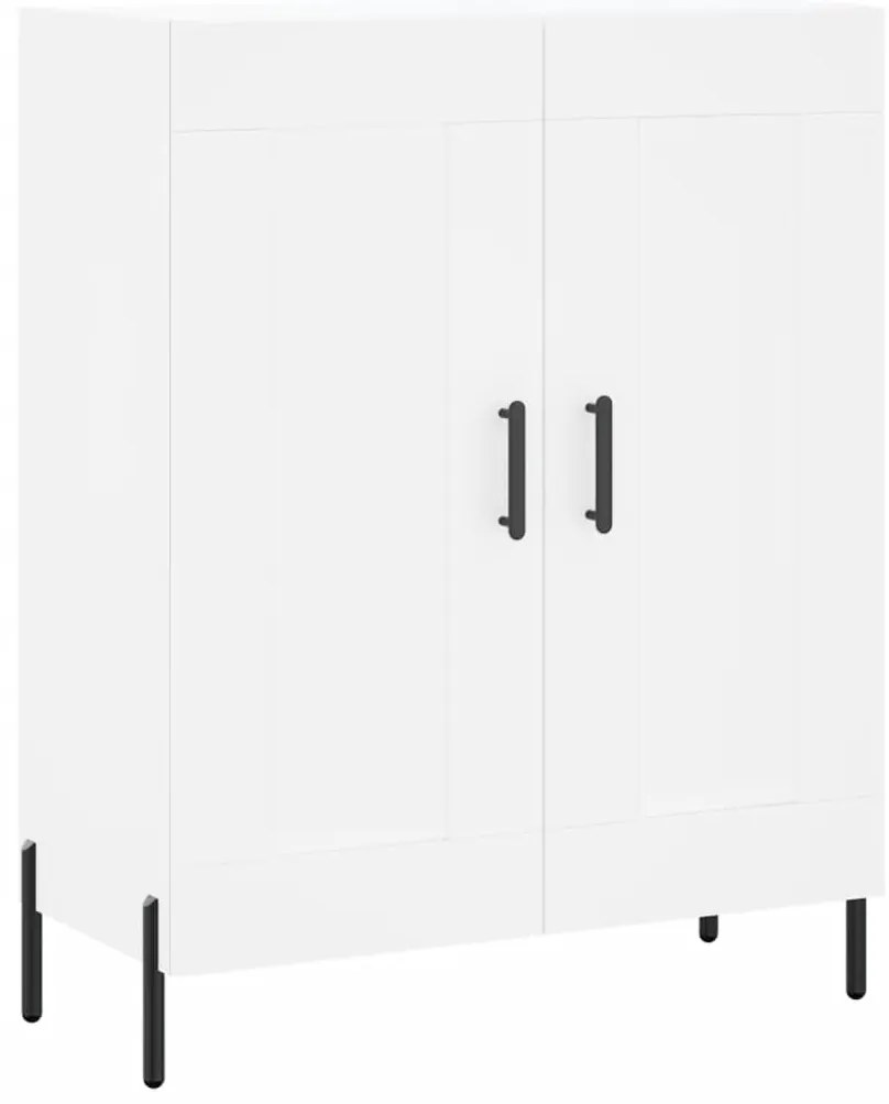Armário alto 69,5x34x180 cm derivados de madeira branco