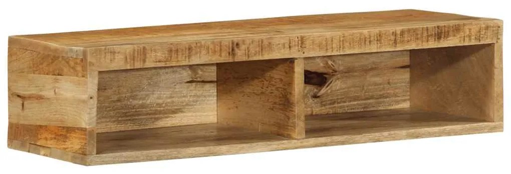 Armário de TV para parede 80x30x19 cm mangueira áspera maciça