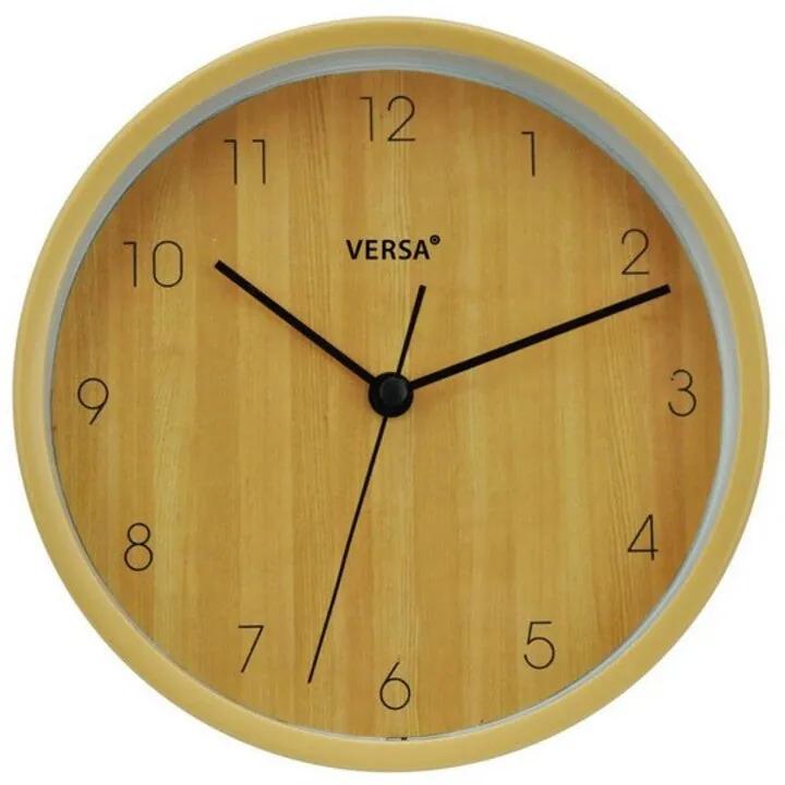 Relógio-Despertador Amarelo Plástico (4,5 x 16,2 cm)