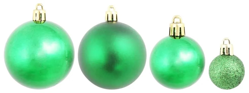 Bolas de natal 100 pcs vermelho/dourado/verde