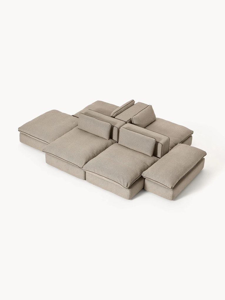 Sofá de canto comprido modular XL Felix