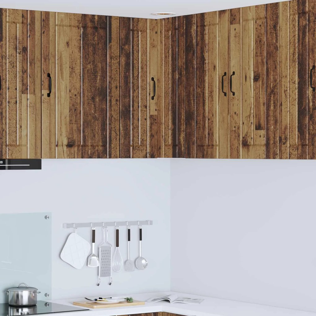 vidaXL Armário de Cozinha Madeira antiga 57 x 57 x 80 cm