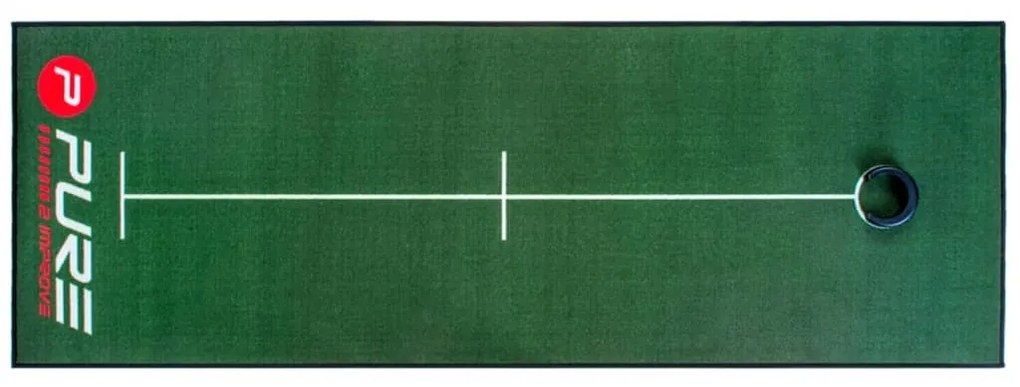 418661 Pure2Improve Tapete de putting de golf 237x80 cm P2I140030