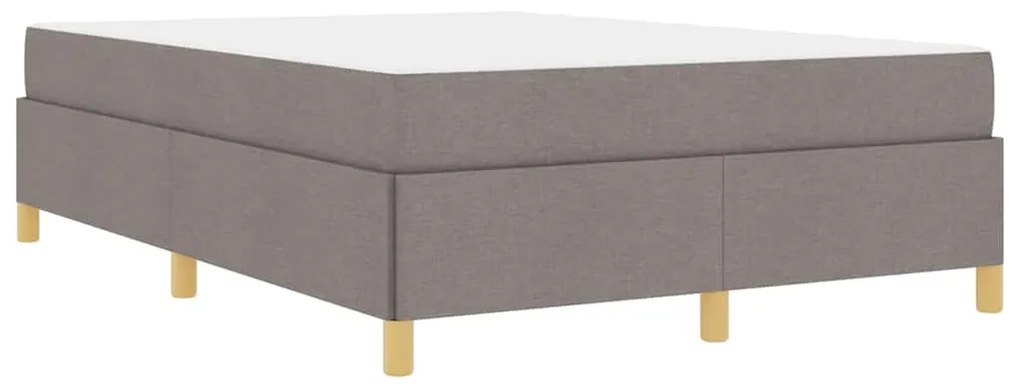 Cama Box Outros Taupe e Bege e Branco 140 x 200 cm Espuma