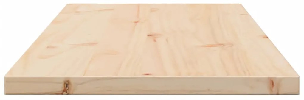 Tampo de mesa retangular 110x40x2,5 cm madeira de pinho maciça
