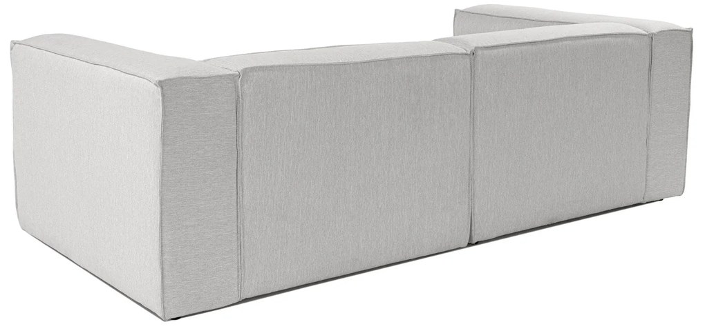Sofá de 2 Lugares Fora – Cinzento Claro – 66x248 cm