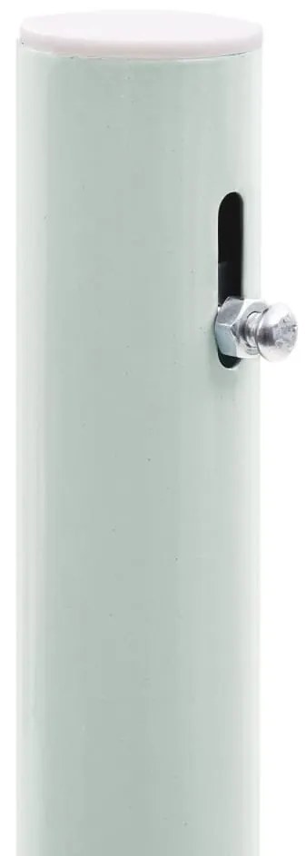 Toldo lateral retrátil para pátio 160x500 cm vermelho