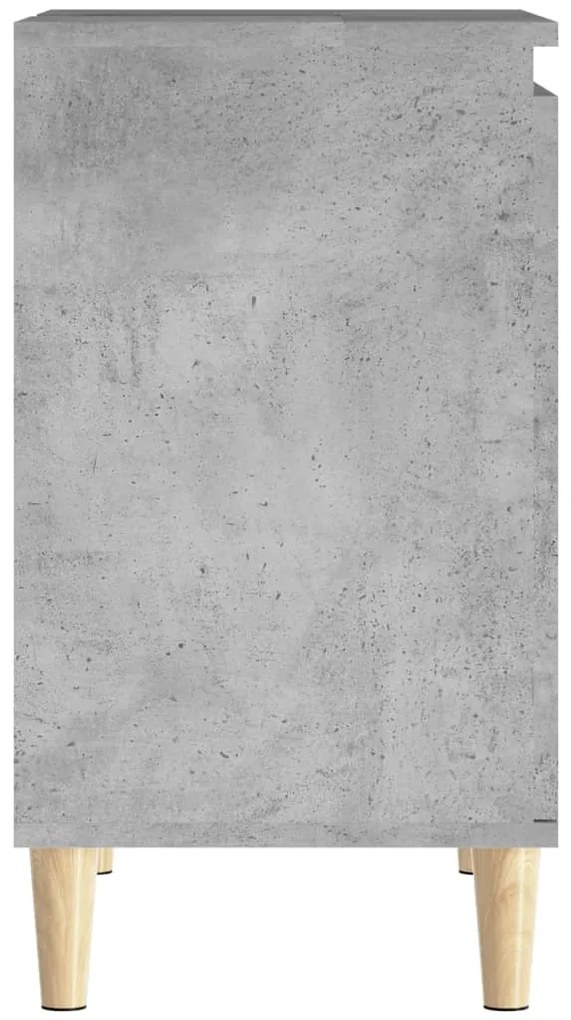 Móvel p/ lavatório 58x33x60 cm derivados madeira cinza cimento