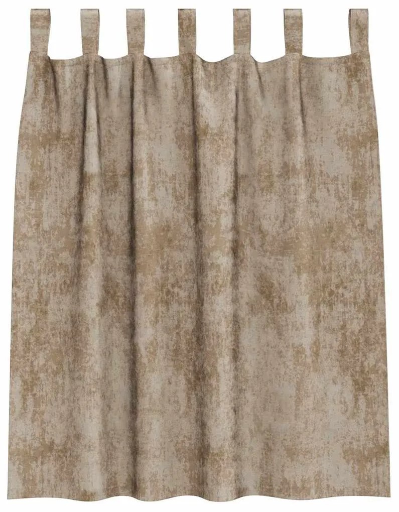 Cortinas de Veludo 2 peças com Ilhós Champagne 140x140 cm