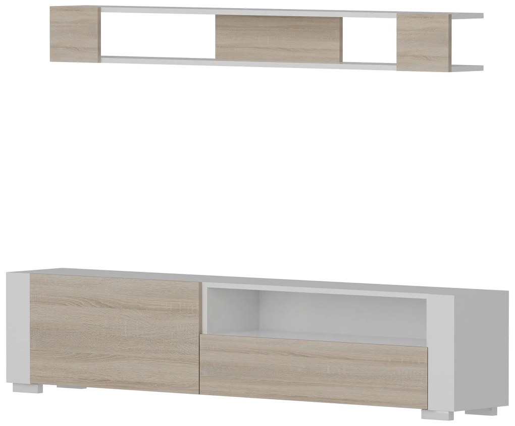 Móvel de TV Arya – Branco – 180 x 44 x 31,5 cm