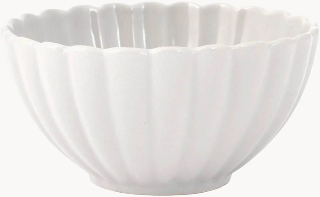 Taças com padrão em relevo Lotus, conjunto de 6