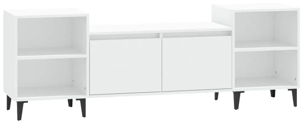 Móvel de TV Lotus de 160 cm - Branco - Design Moderno