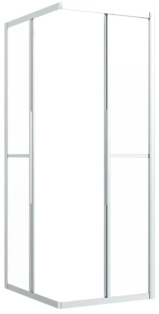 Cabine de duche ESG opaco 80x70x180 cm