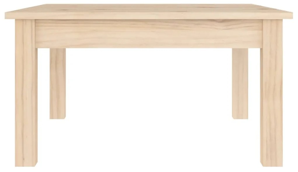 Mesa de centro 55x55x30 cm pinho maciço