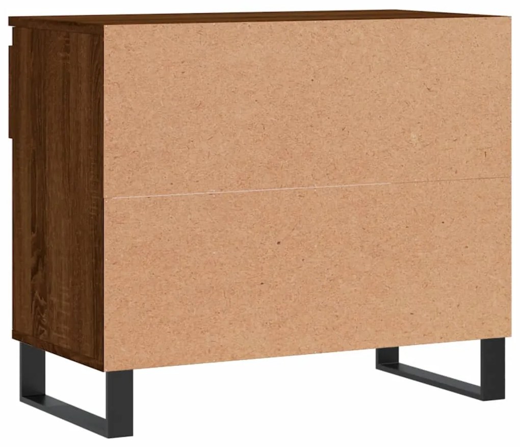 Sapateira 70x36x60 cm derivados de madeira carvalho castanho