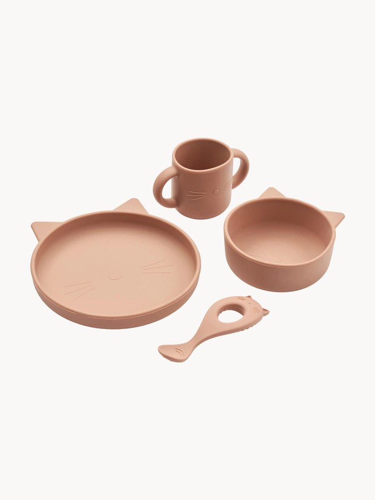 Conjunto de loiça para crianças Vivi, conjunto de 4