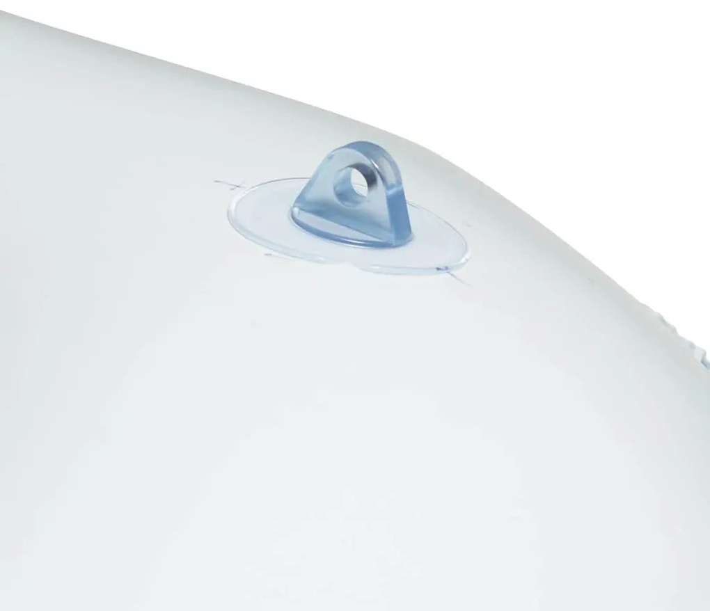 Piscina de brincar com toldo azul 140x140x114 cm 52192