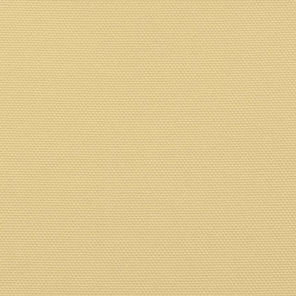 Para-sol estilo vela 2x2x2 m oxford 100% poliéster cor areia