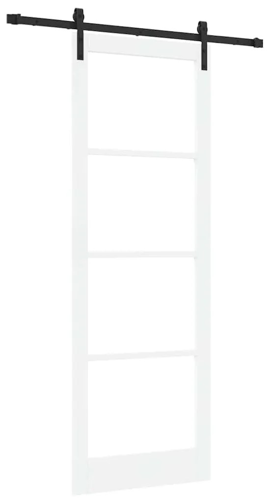 Porta Deslizante vidaXL com Conjunto de Hardware 'ORKDAL'Branca 83x232