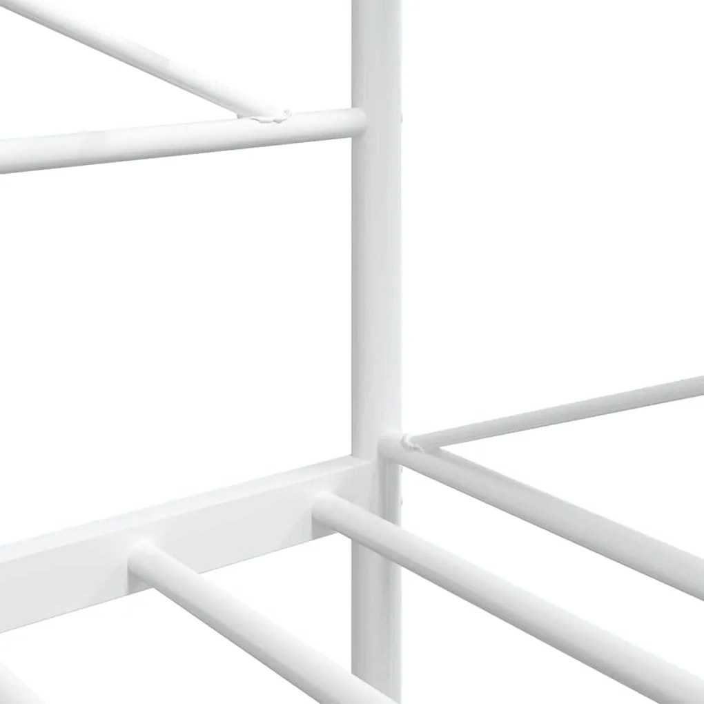 Cama de Dia sem Colchão 100x190 cm aço branco