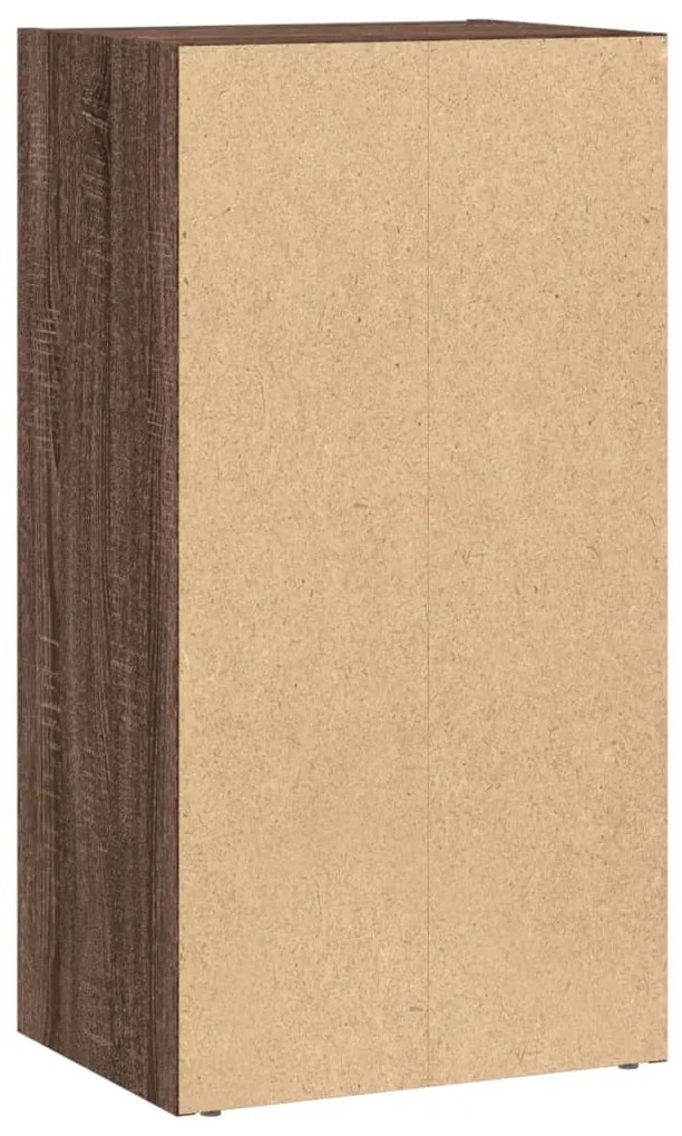 Estante 40x30x77 cm derivados de madeira carvalho castanho