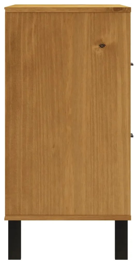 Armário de gavetas FLAM 80x40x80 cm madeira de pinho maciça