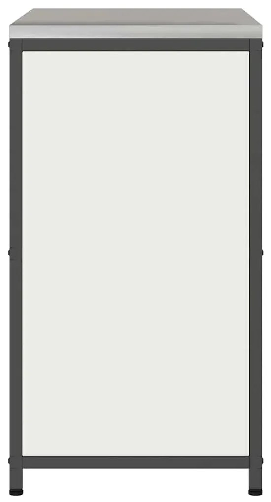 Armário de Armazenamento para Cozinha Branco 60 x 50 x 92 cm