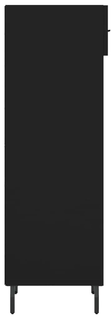 Sapateira 30x35x105 cm derivados de madeira preto