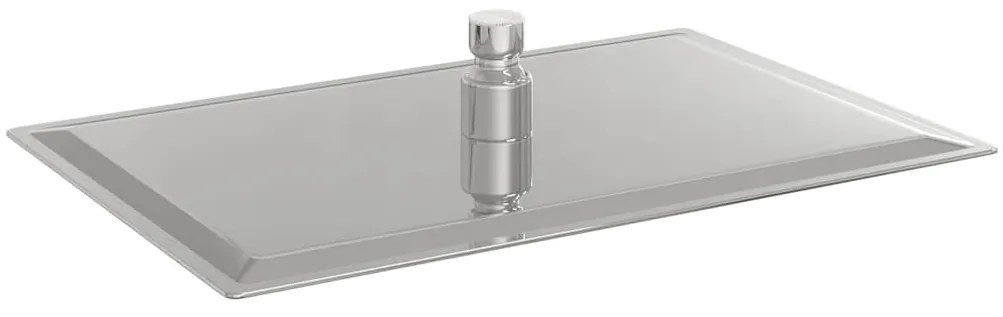 Cabeça de chuveiro retangular 30x20 cm aço inoxidável 304