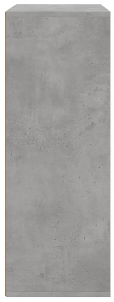 Aparadores 2 pcs 60x31x84 cm derivados madeira cinzento cimento